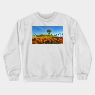 flowers in the field Crewneck Sweatshirt